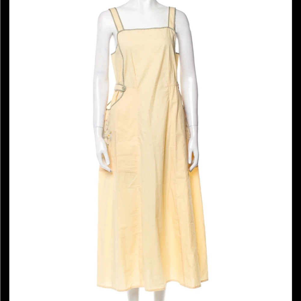 Christy Dawn Light Yellow Maxi Skirt